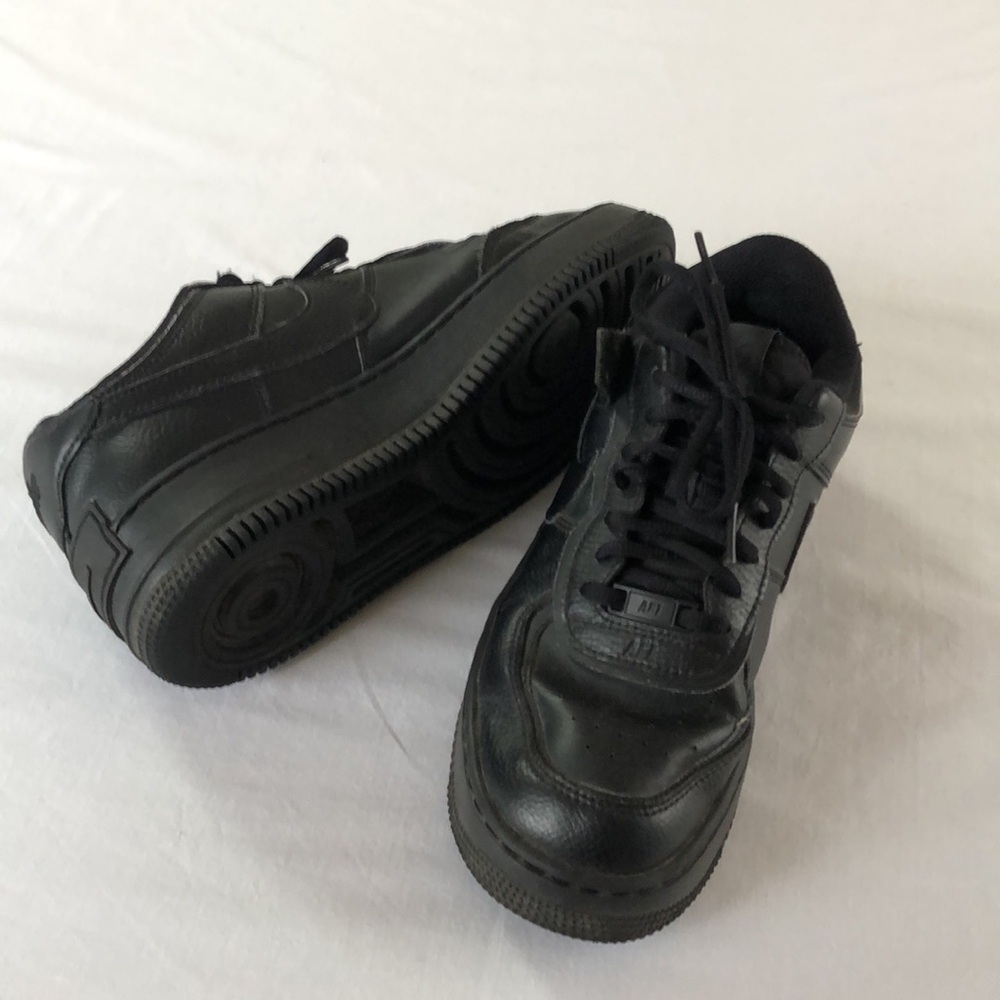 Air Force One shadow women’s black sneakers size 9.5 US. - Picture 8 of 17
